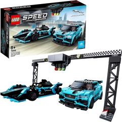 Coches de Lego - Jaguar Racing GEN2 y Jaguar I-PACE eTROPHY - LEGO Speed Champions