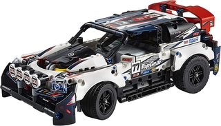 Coche de Rally Top Gear Controlado por App de Lego