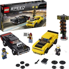 Coches de Lego - Dodge Challenger SRT Demon de 2018 y Dodge Charger R/T de 1970 - Lego Speed Champions