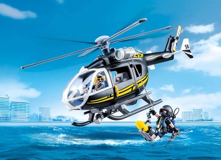 Helicóptero de Policía – Playmobil