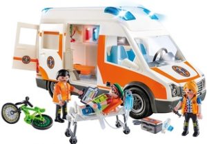Ambulancia con Luces y Sonido de Playmobil