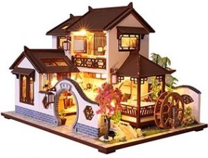 CUTEBEE - Casa de muñecas con Muebles