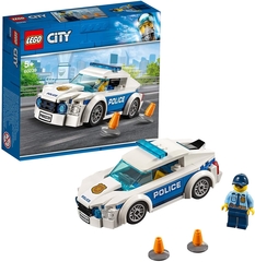 Coche Patrulla de La Policía de Lego