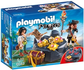 Escondite del Tesoro con Piratas - Playmobil